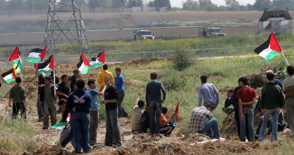 الفلسطينيون يستعدون للمشاركة في الجمعة الـ 45 لمسيرة العودة