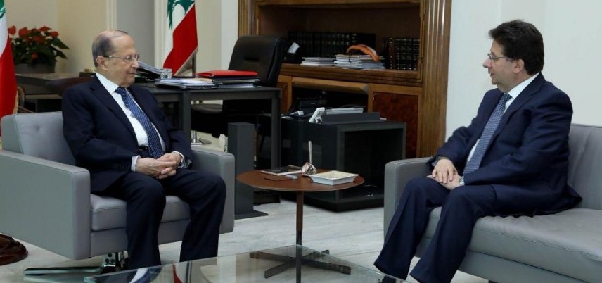 الرئيس عون التقى النائب ابراهيم كنعان.