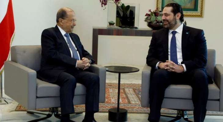 رئيس الجمهورية بحث مع الرئيس المكلف مستجدات الملف الحكومي