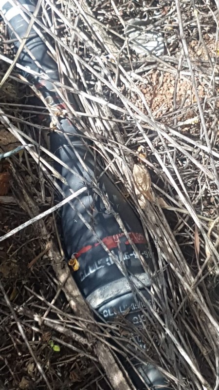 العثور على قذيفة من مخلفات العدو في خراج كفركلا