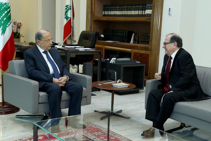الرئيس عون استقبل الوزير السابق كريم بقرادوني