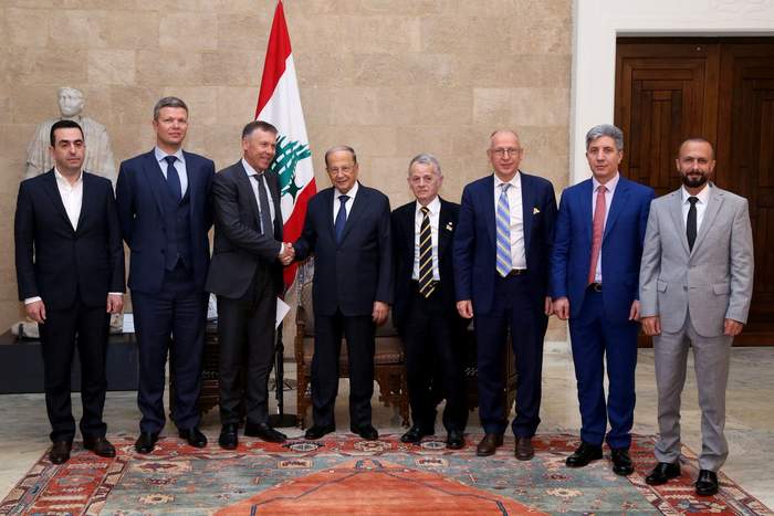 الرئيس عون استقبل النائب الأوكراني سيرغي سوبوليف