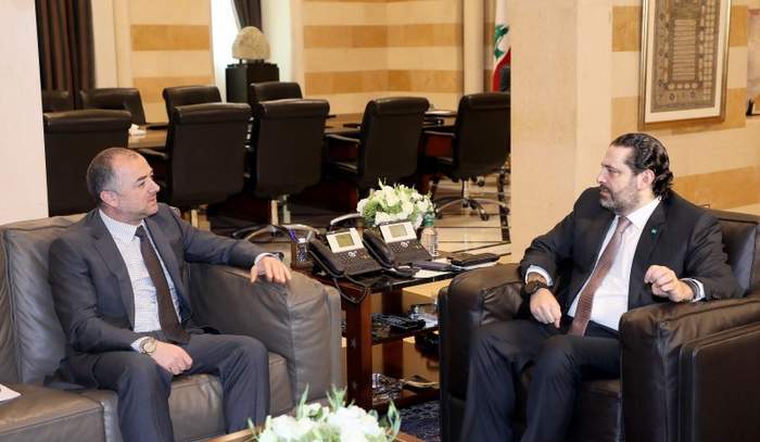 لقاء يجمع بوصعب بالحريري في بيت الوسط