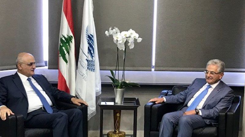 وزير المال استقبل وفدًا من إدارة جمعية المصارف اللبنانية.