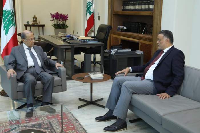 الرئيس عون استقبل قنصل لبنان الفخري في البيرو