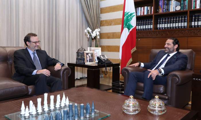 الرئيس الحريري التقى مساء الاثنين شينكر في بيت الوسط