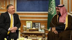 بومبيو التقى بن سلمان: ندين الهجمات على أرامكو وندعم أمن السعودية واستقرارها