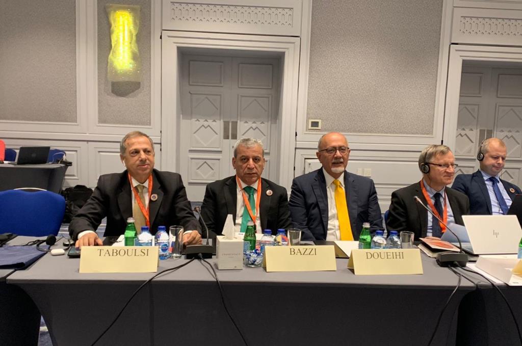 النائب عدنان طرابلسي في مؤتمر الجمعية البرلمانية لمجلس اوروبا حول الشتات واثره في الاقتصاد في الاردن.