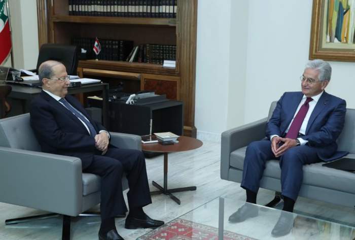 الرئيس عون التقى  سليم صفير