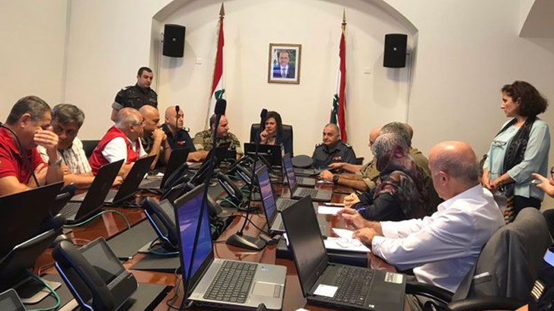 اجتماع لغرفة العمليات الوطنية لإدارة المخاطر والكوارث في مجلس الوزراء