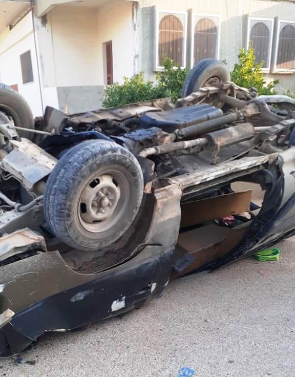 جرح 15 طالبا في حادث سير على طريق عام القصر في الهرمل