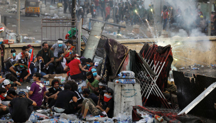 سيطرة قوات الأمن العراقية على ساحتي السنك والخلاني