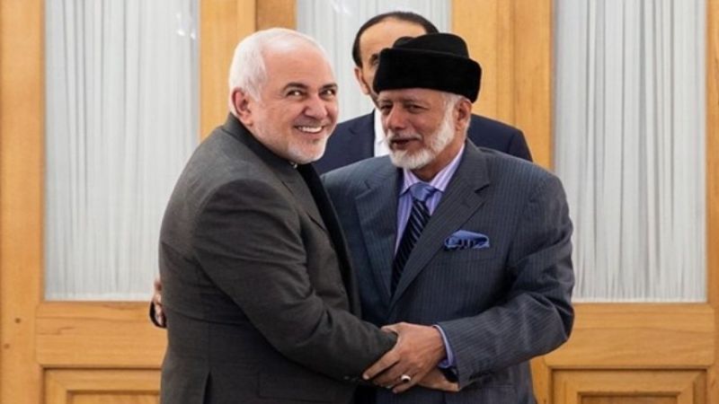 ظريف يستقبل نظيره العماني في طهران