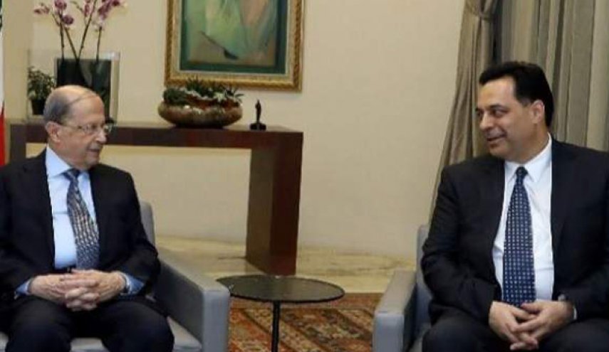 وصول دياب الى قصر بعبدا للقاء الرئيس عون قبيل جلسة مجلس الوزراء