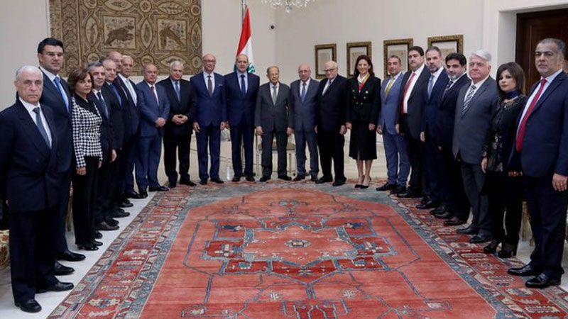 الرئيس عون استقبل النقيب الجديد للمحامين في بيروت