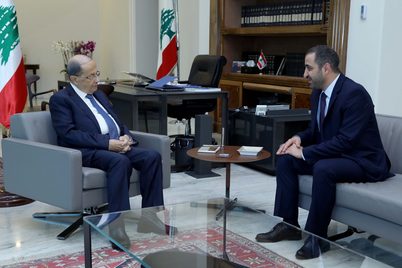 الوزير عطاء الله التقى الرئيس عون:عرضنا مراحل تنفيذ خطة الوزارة لعودة المهجرين