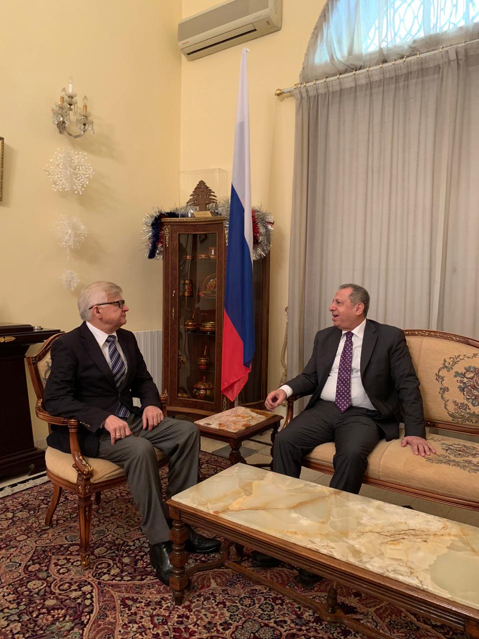 النائب عدنان طرابلسي التقى السفير الروسي وقائد الجيش