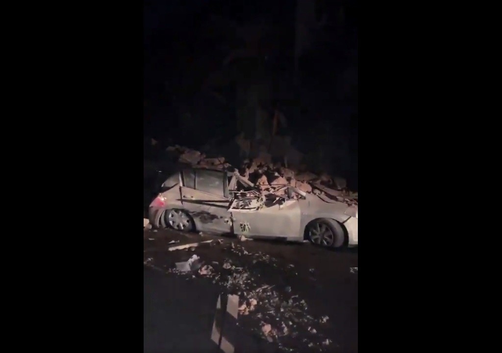 انهيار مبنى في الاشرفية ولا إصابات