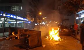 مواجهات عنيفية ليلا في الحمرا