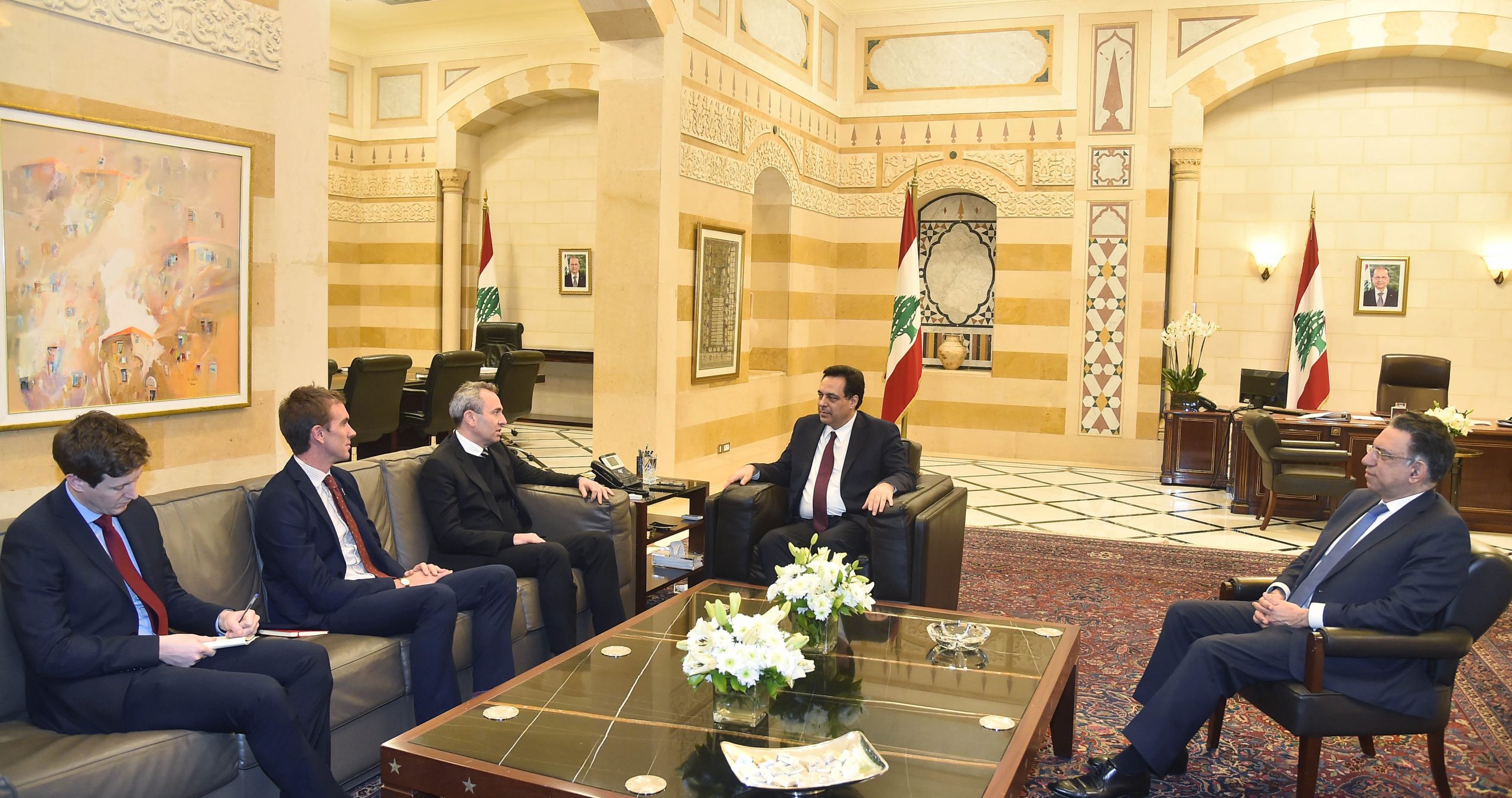 رامبلنغ من السراي : مستعدون إلى جانب الأعضاء الآخرين في المجتمع الدولي لدعم لبنان