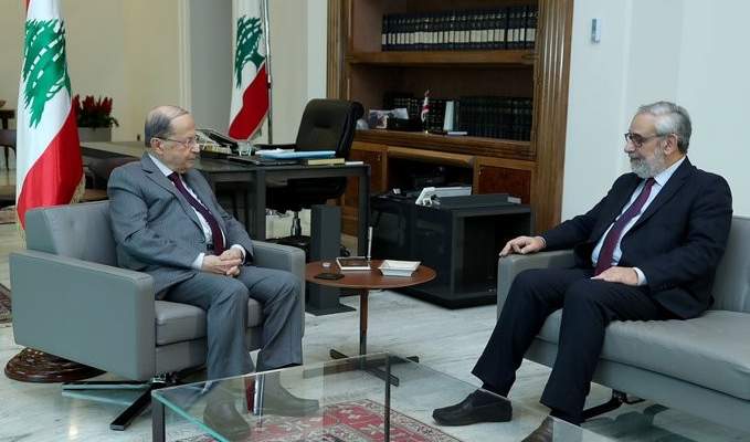 الرئيس عون أجرى مع بقرادونيان جولة افق تناولت مواضيع الساعة​​​​​​​