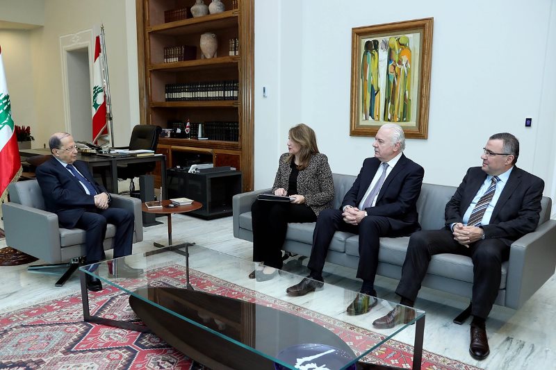 رئيس الجمهورية تابع عمل الوزارات وخطط تفعيلها واستقبل عكر ونجم وقضاة