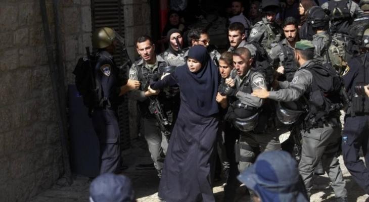 الاحتلال يعتقل شابة فلسطينية بزعم محاولتها تنفيذ عملية طعن في القدس