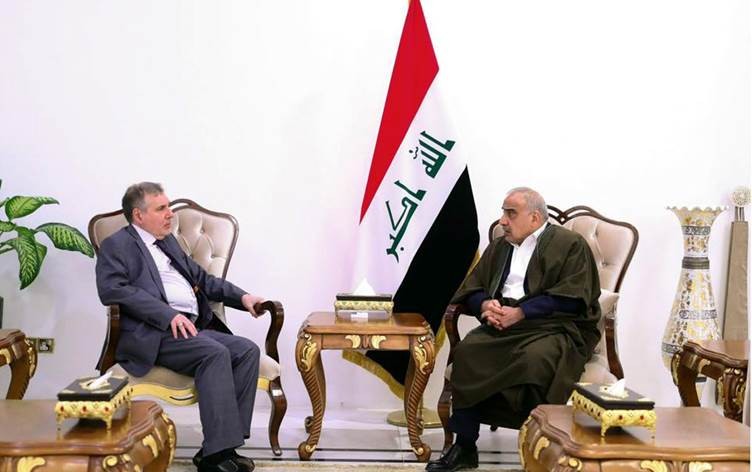 عبد المهدي وعلاوي بحثا بتطورات الأوضاع وجهود تشكيل الحكومة العراقية