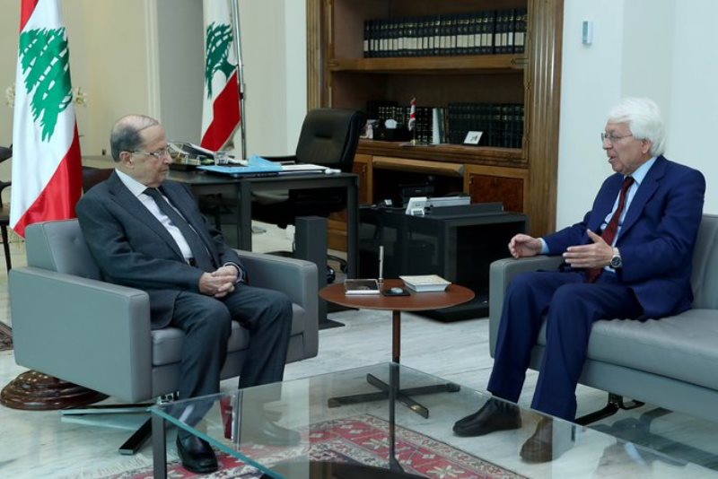 الرئيس عون عرض الأوضاع مع اسماعيل سكرية