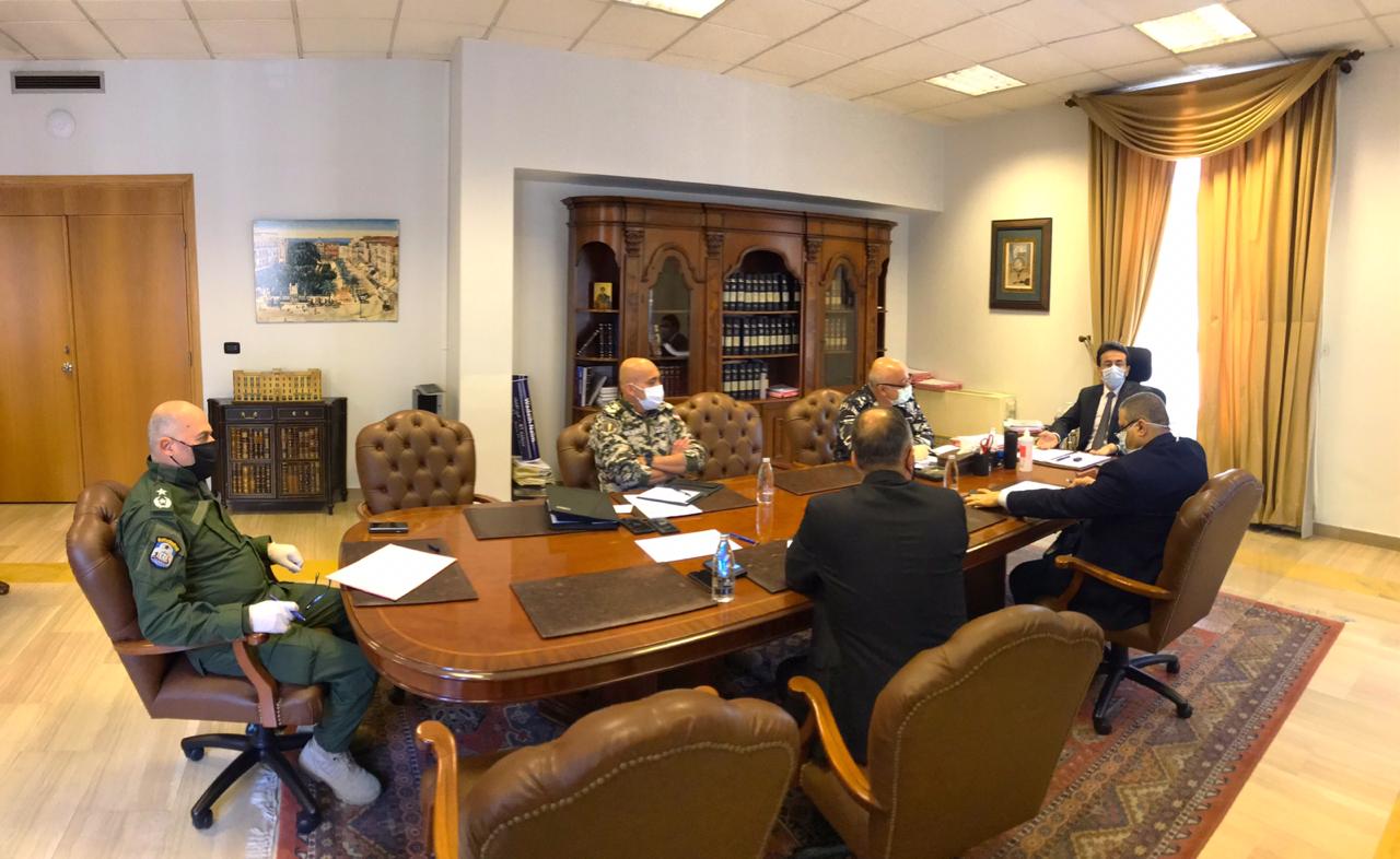 القاضي زياد شبيب ترأس اجتماعا لمجلس الأمن الفرعي في بيروت