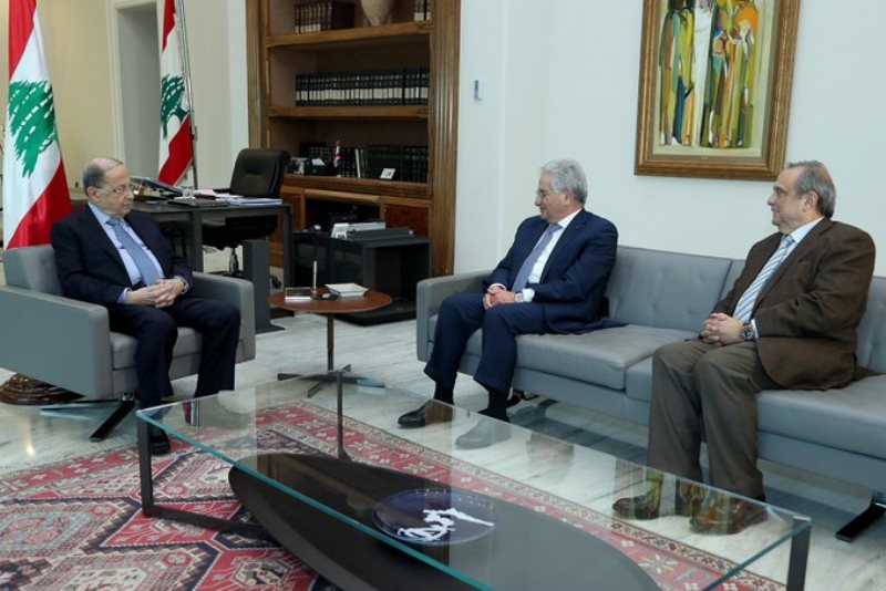 الرئيس عون التقى صفير