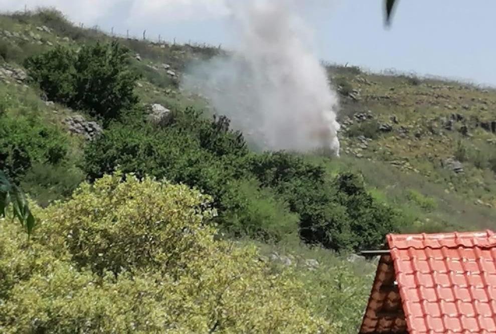 تمشيط ومسح لجيش العدو مقابل منتزهات الوزاني