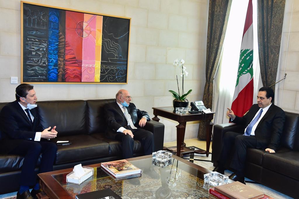 الرئيس دياب بحث مع نقيبي المهندسين في بيروت وطرابلس