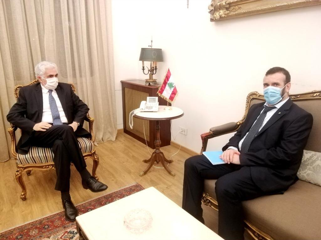 الوزير حتي بحث في العلاقات مع ركايبي