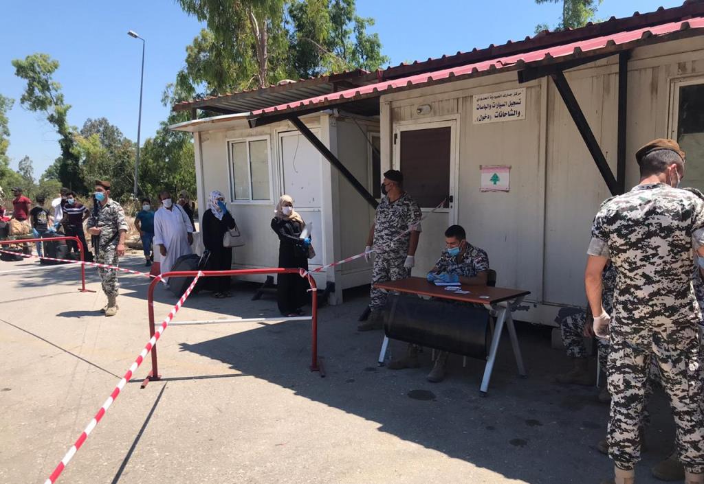 المرحلة السابعة من دخول اللبنانيين عبر العبودية باشراف الامن العام