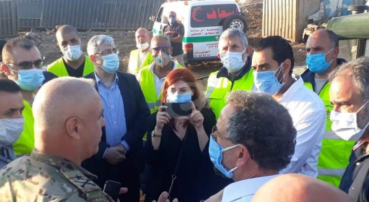 راوول نعمة: هناك 12 رافعة تعمل من اصل 16 في مرفأ بيروت