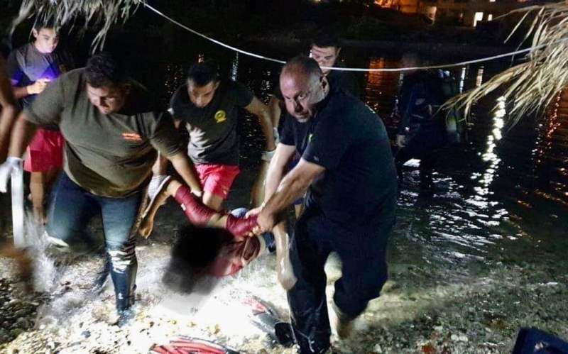 إنتشال سوريين غرقا على شاطىء نهر إبراهيم