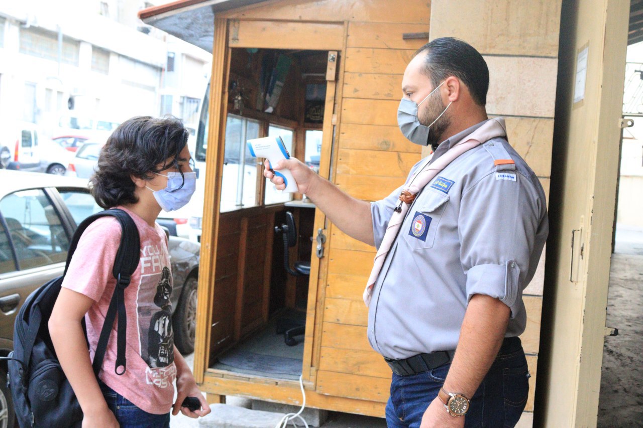 كشافة الأنوار تشارك الهداية في اللقاء التوجيهي حول كورونا