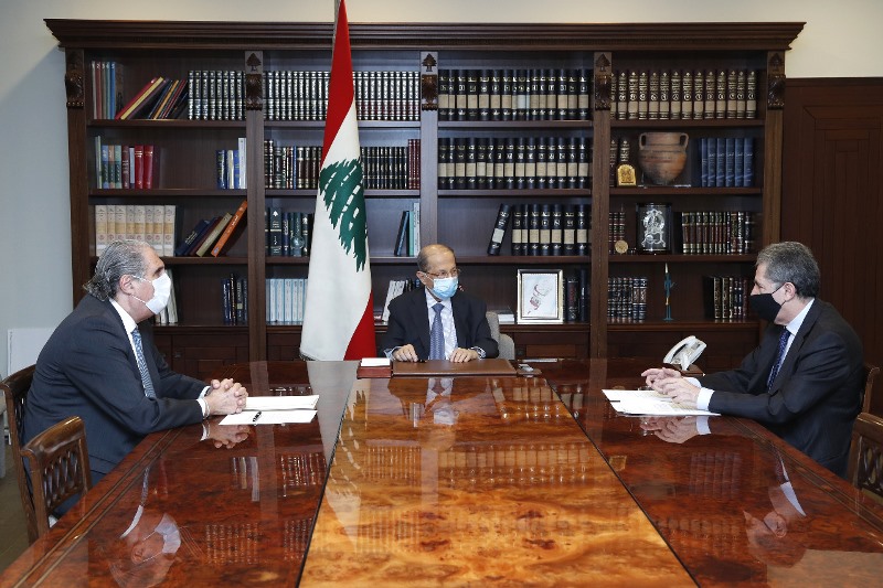 الرئيس عون استقبل وزير المالية وزني: ابلغتنا الفاريز ومارسال انهاء اتفاقية التدقيق الجنائي في حسابات مصرف لبنان