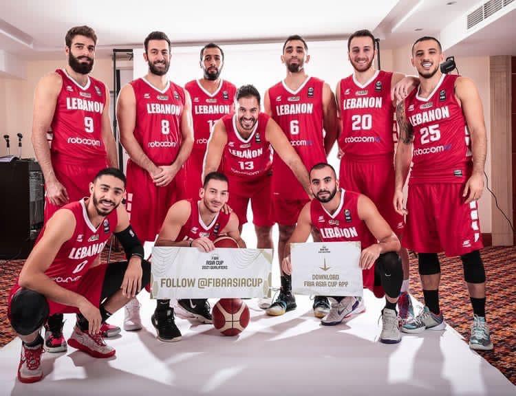 لبنان يواجه الهند اليوم في تصفيات كأس آسيا لكرة السلة 2021 .