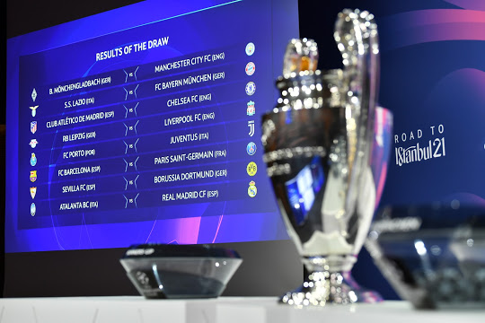 قرعة دور ال16 من دوري أبطال أوروبا , ودور ال32 من الدوري الأوروبي لكرة القدم .