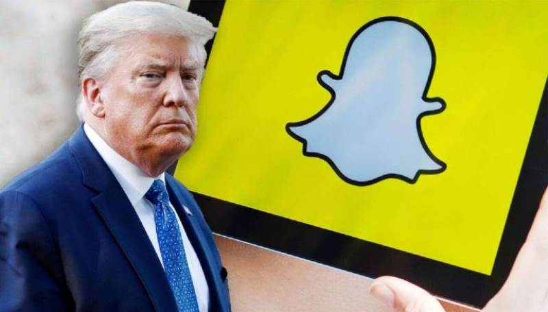 سنابتشات أغلقت حساب ترامب نهائيا