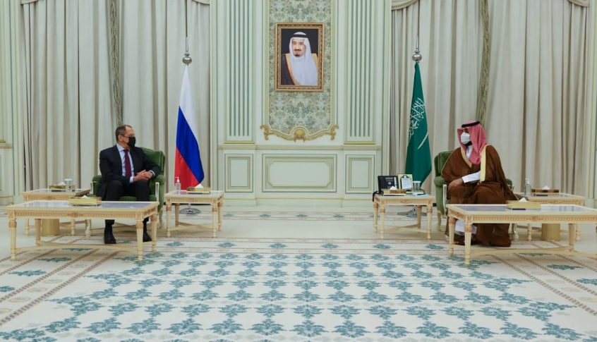لافروف بحث المستجدات الإقليمية والدولية مع محمد بن سلمان