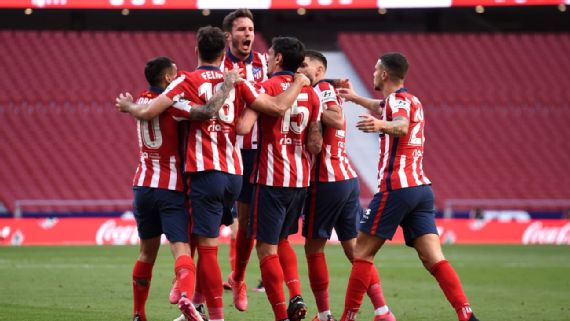 البطولات الوطنية الأوروبية في كرة القدم : إسبانيا . أتليتيكو مدريد على بعد فوز واحد من اللقب . إنكلترا , ليفربول يقترب من دوري أبطال أوروبا بهدف الحارس أليسون .