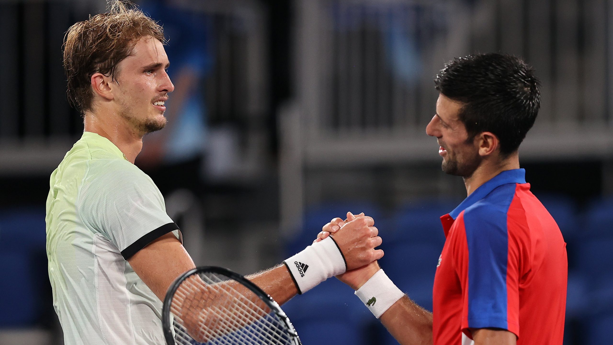 كرة مضرب , أولمبياد طوكيو 2020 : ديوكوفيتش يسقط امام زفيريف ويفشل في تحقيق خماسية ذهبية .