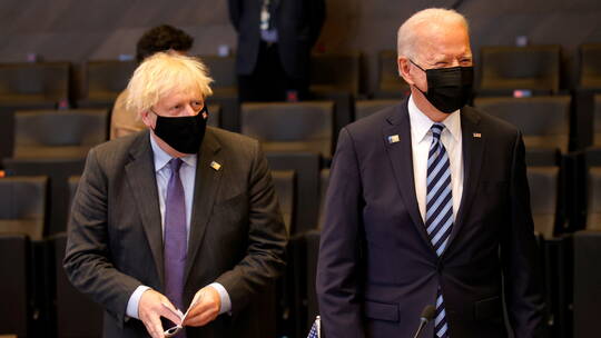 بايدن وجونسون يتفقان على عقد اجتماع لـ(G7) الأسبوع المقبل حول أفغانستان
