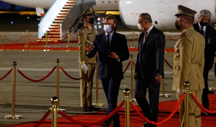 لكاظمي لماكرون: نطمح إلى تعاون أكبر في المجالات الاستخبارية والأمنية