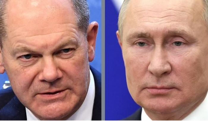 بدء المحادثات بين بوتين وشولتس في موسكو حول الأمن الأوروبي