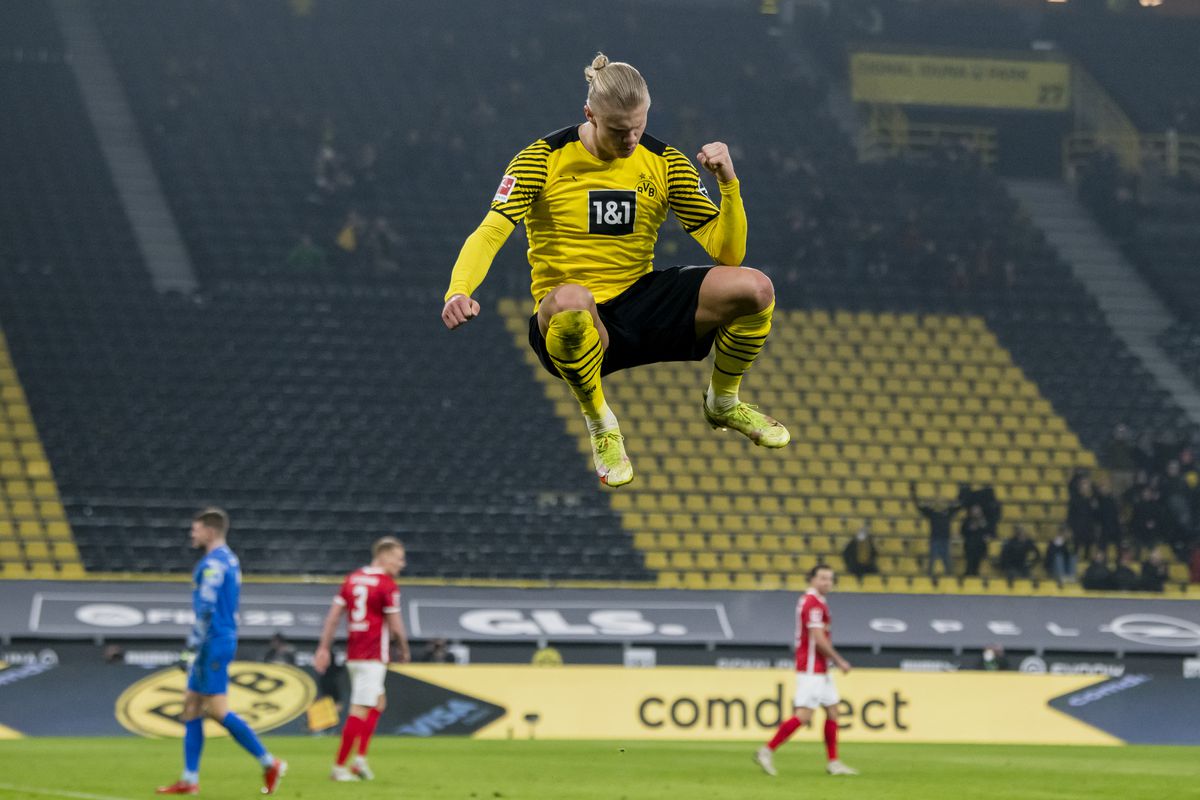 باري سان جيرمان سينتقل إلى الخطة ’’ب ’’ في حال رحيل مبابي إلى ريال مدريد , نجم دورتموند إرلنغ هالند البديل .