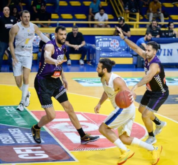 الدّور النّهائي من بطولة لبنان في كرة السلّة : بيروت يُعادل الرياضي (3-3) في المنارة , ويستعيد المبادرة لحسم اللقب , في اللقاء الأخير على أرضه غداً .